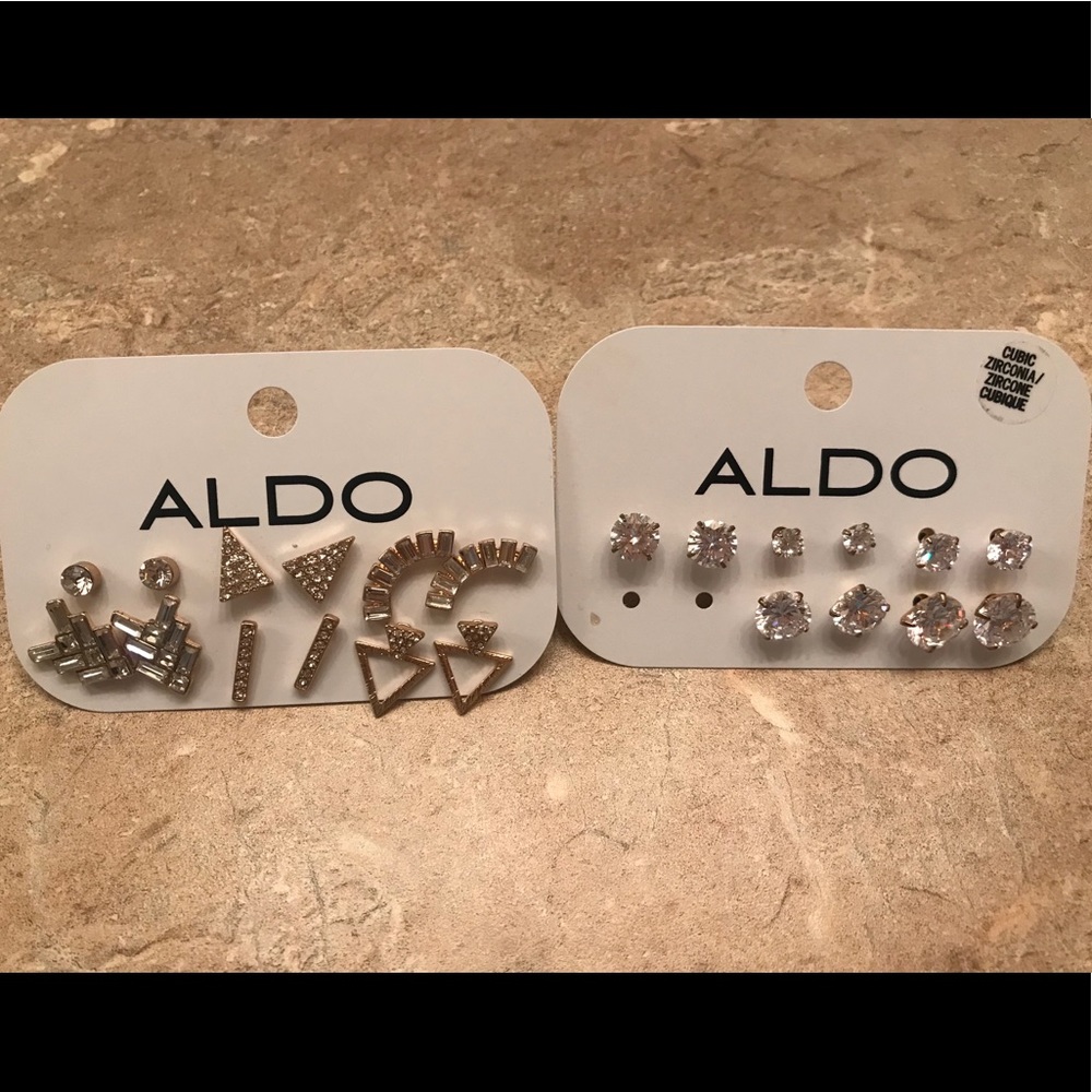 Also earrings